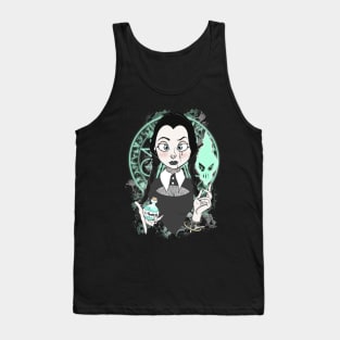 wednesday gothic girl Tank Top